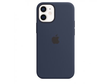APPLE IPhone 12 mini Silicone Case with MagSafe Deep Navy (mhku3zm/a)