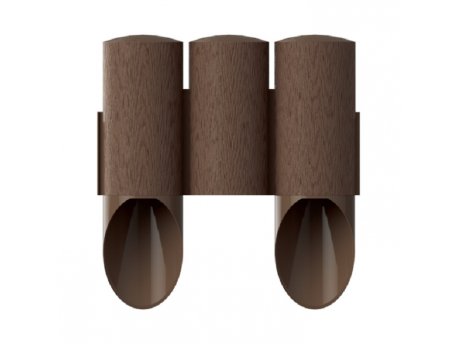 CELLFAST Bašteta ogradica  3 ELEMETA MAXI  BRICK RED (140202093 )