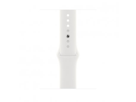 APPLE Watch 45mm Band: White Sport Band (mp7f3zm/a)