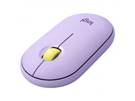 LOGITECH Pebble M350 Wireless Mouse - Lavander Lemonade