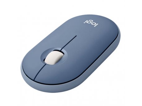 LOGITECH Pebble M350 Wireless Mouse - Blueberry
