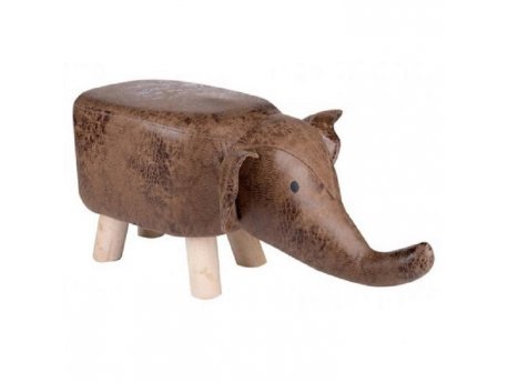 VELTEH Dekorativna Stolica Slon Brown (695282)