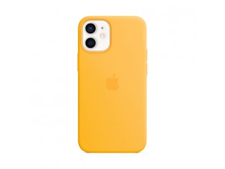 APPLE IPhone 12 mini Silicone Case with MagSafe - Sunflower (mktm3zm/a)