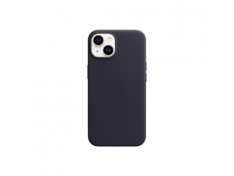 APPLE IPhone 14 Leather Case with MagSafe - Ink (mpp63zm/a)