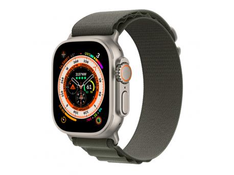 APPLE Watch Ultra Titanium Green Alpine Loop 49mm Medium Pametni sat (MQFN3SE/A)