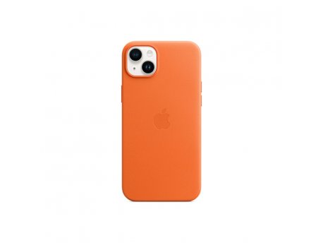 APPLE IPhone 14 Plus Leather Case with MagSafe - Orange (mppf3zm/a)