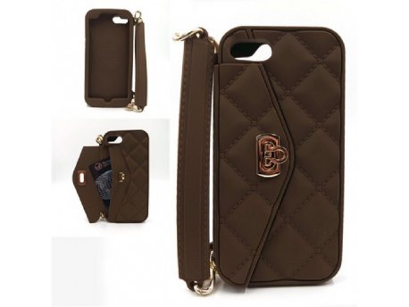 Wallet Futrola gumena za Iphone X/Xs braon