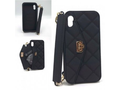 Wallet Futrola gumena za Iphone X/Xs crna