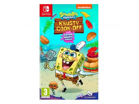 Nighthawk Interactive Switch, SpongeBob Squarepants: Krusty Cook-Off - Extra Krusty Edition