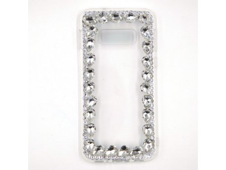 Cristal Frame Futrola silikonska za Iphone XS Max srebrna