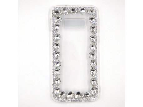 Cristal Frame Futrola silikonska za Iphone XR srebrna