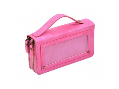 Pola Futrola novcanik za Samsung N910 Note 4 pink