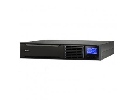FSP UPS CH-1102RS / CHamp 2K RM (PPF18A1403), 2000VA/1800W, CE, W/CSB 12V9AH*4, W/USB port & cable, LCD, Rack STD