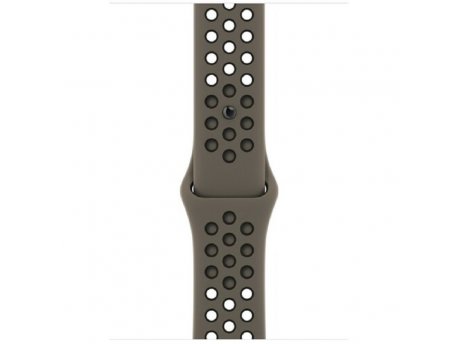 APPLE Watch 45mm Nike Band: Olive Grey/Black Nike Sport Band (mph73zm/a)