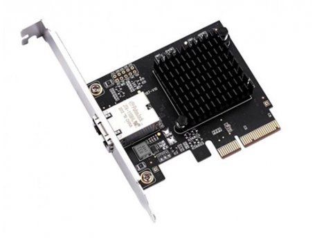 E-GREEN PCI-Express kontroler x 4 na 1-port RJ45 10 Gigabit Ethernet adapter (KON00383)