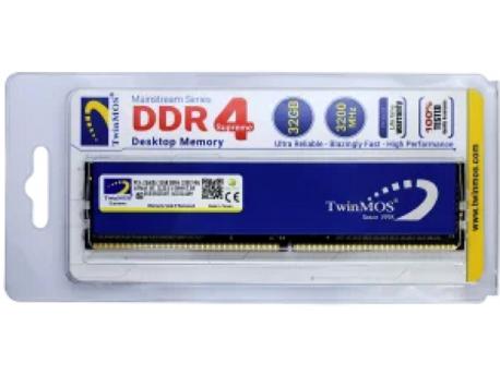 TwinMOS RAM DDR4 32GB 3200MHz MDD432GB3200D