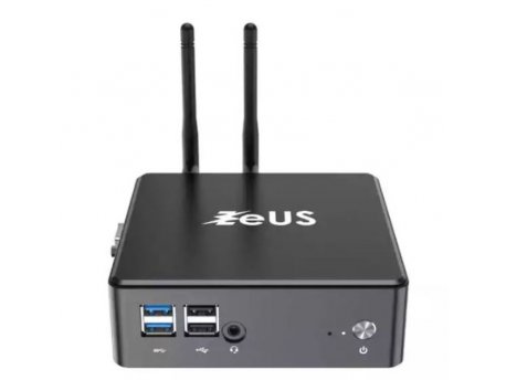 ZEUS Mini PC  MPI10-i523 Intel  i5-1145G7 4C 4.4 GHz/DDR4/LAN/Dual WiFi/BT/HDMI/DP/USB C/ext ANT