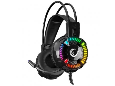RAMPAGE STYLES RGB 7.1 gejmerske slušalice sa mikrofonom crne