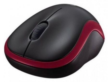 LOGITECH Miš Wireless M185 USB Red 910-002240 (11497)