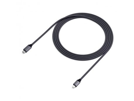 SATECHI Type-C to Lightning Charging Cable - Space Grey