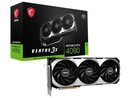 MSI NVidia GeForce RTX 4090 24GB 384bit RTX 4090 VENTUS 3X 24G OC