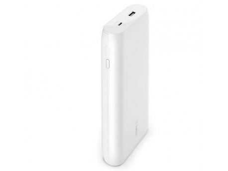 BELKIN BOOST CHARGE (20000 mAH) 30W POWER DELIVERY POWER BANK - White