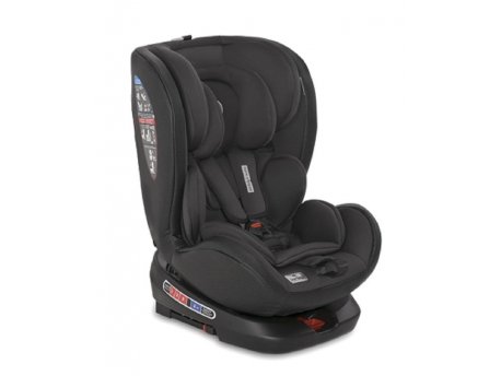 LORELLI BERTONI Nebula Roto Isofix auto sedište za bebe 0-36 kg Black Leather
