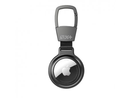 NEXT ONE Magnetic Aluminium Key Carabiner for AirTag Black ( ATG-ALU-BLK )