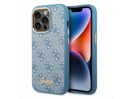 Guess Futrola za iPhone 14 pro plava-gold logo (1760009)