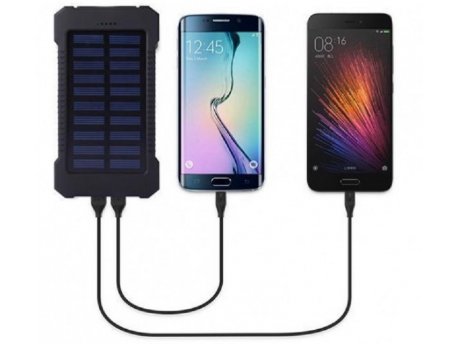 GEMBIRD HRD-T12 ** solar power bank 12000mAh 2xUSB, LED,(959)