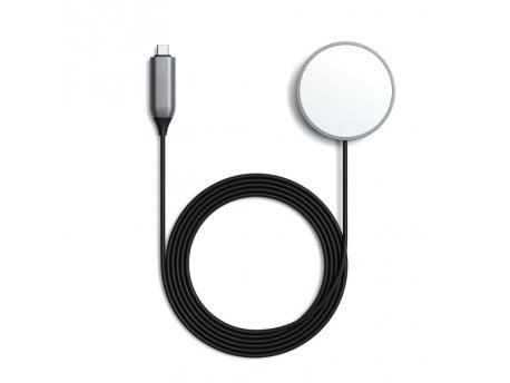 SATECHI Magnetic Wireless Charging Cable - Space Grey