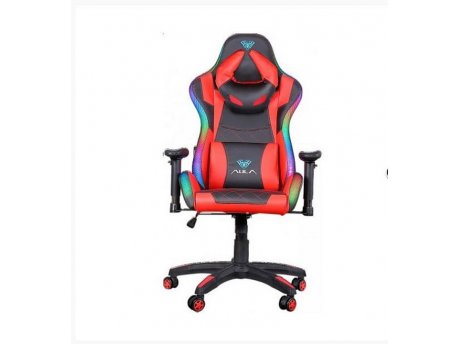 AULA Gaming stolica F8041, crno-crvena RGB