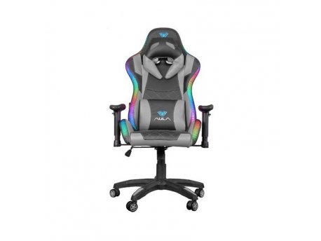 AULA Gaming stolica F8041, crno-siva RGB