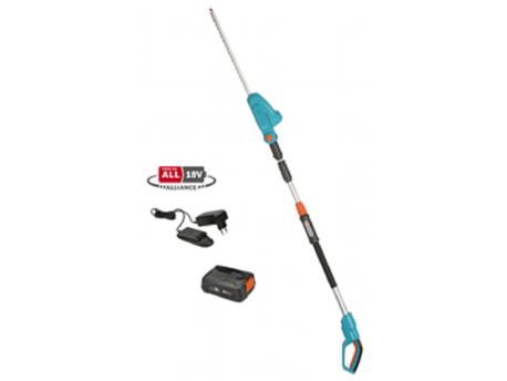 GARDENA Akumulatorske teleskopske makaze za živu ogradu THS 42/18V P4A set
