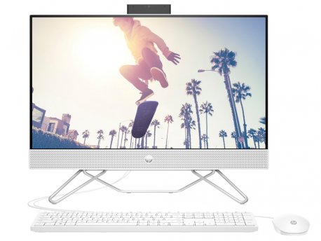 HP 24-cb0054ny AiO, DOS, 23.8'' FHD AG IPS, Ryzen 3-5300U, 8GB, 512GB, bela (7H2F0EA)