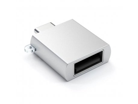 SATECHI Type-C to USB-A 3.0 Adapter - Silver