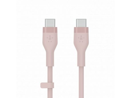BELKIN BOOST CHARGE Silicone cable USB-C to USB-C 2.0  2M  Pink (CAB009bt2MPK)