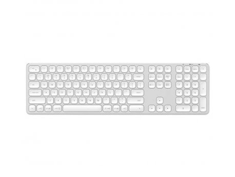 SATECHI Aluminum Bluetooth Wireless Keyboard for Mac - US - Silver