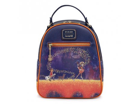 Loungefly Pixar Coco Marigold Bridge Mini Backpack