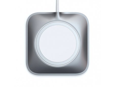 SATECHI Aluminium Dock for Mag safe Charger iPhone 12 Pro Max/12 Pro/12 Mini/12 - Space Grey