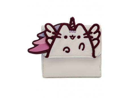 Loungefly Novčanik Pusheen Unicorn Plush Flap Zip Wallet
