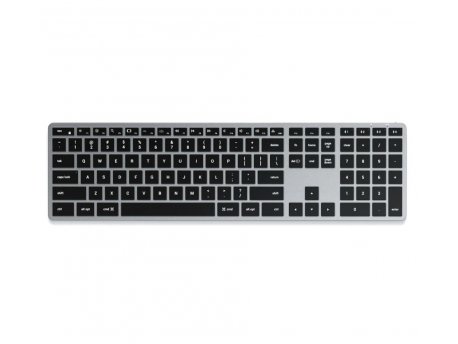 SATECHI Slim X3 Bluetooth BACKLIT Wireless Keyboard - US - Space Grey