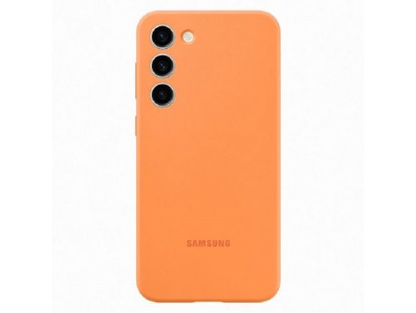 SAMSUNG Silikonska Maska Za S23+, Narandžasta