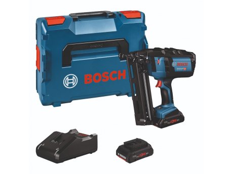 BOSCH Akumulatorski pištolj za eksere GNH 18V-64 M Professional 18V; 2 x ProCORE 18V 4,0 Ah + L-Boxx kofer (0601481003)