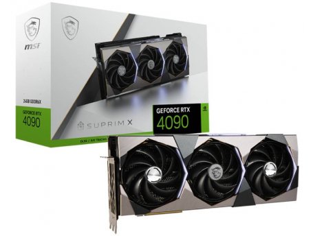 MSI NVidia GeForce RTX 4090 24GB 384bit RTX 4090 SUPRIM X 24G