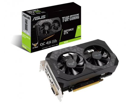 ASUS NVidia GeForce GTX 1650 4GB 128bit TUF-GTX1650-O4GD6-P-V2-GAMING