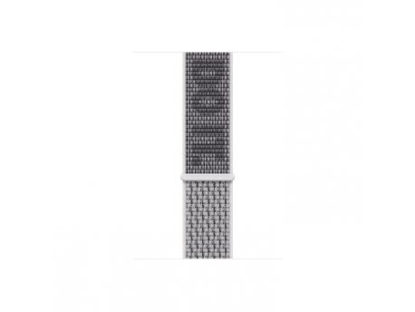 APPLE Watch 45mm Nike Band: Summit White/Black Nike Sport Loop(mpj03zm/a)