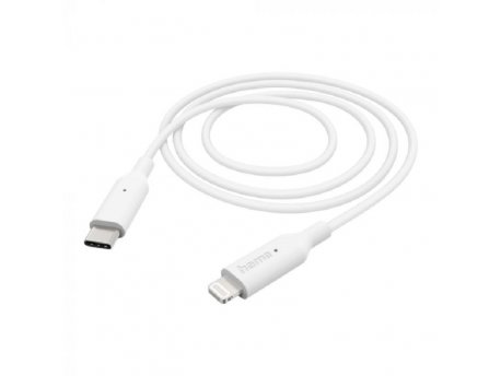 HAMA Kabl USB-C Na Lightning, 1m, Beli, 480 Mbit/S