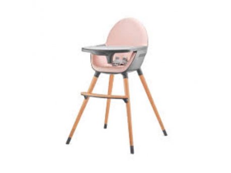 KINDERKRAFT Stolica za hranjenje 2U1 FINI PINK