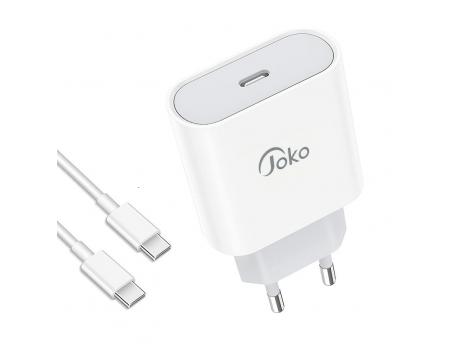 KONFULON Kućni punjač  JK78 PD 20W Fast Charge 60W kablom Type C na Type C